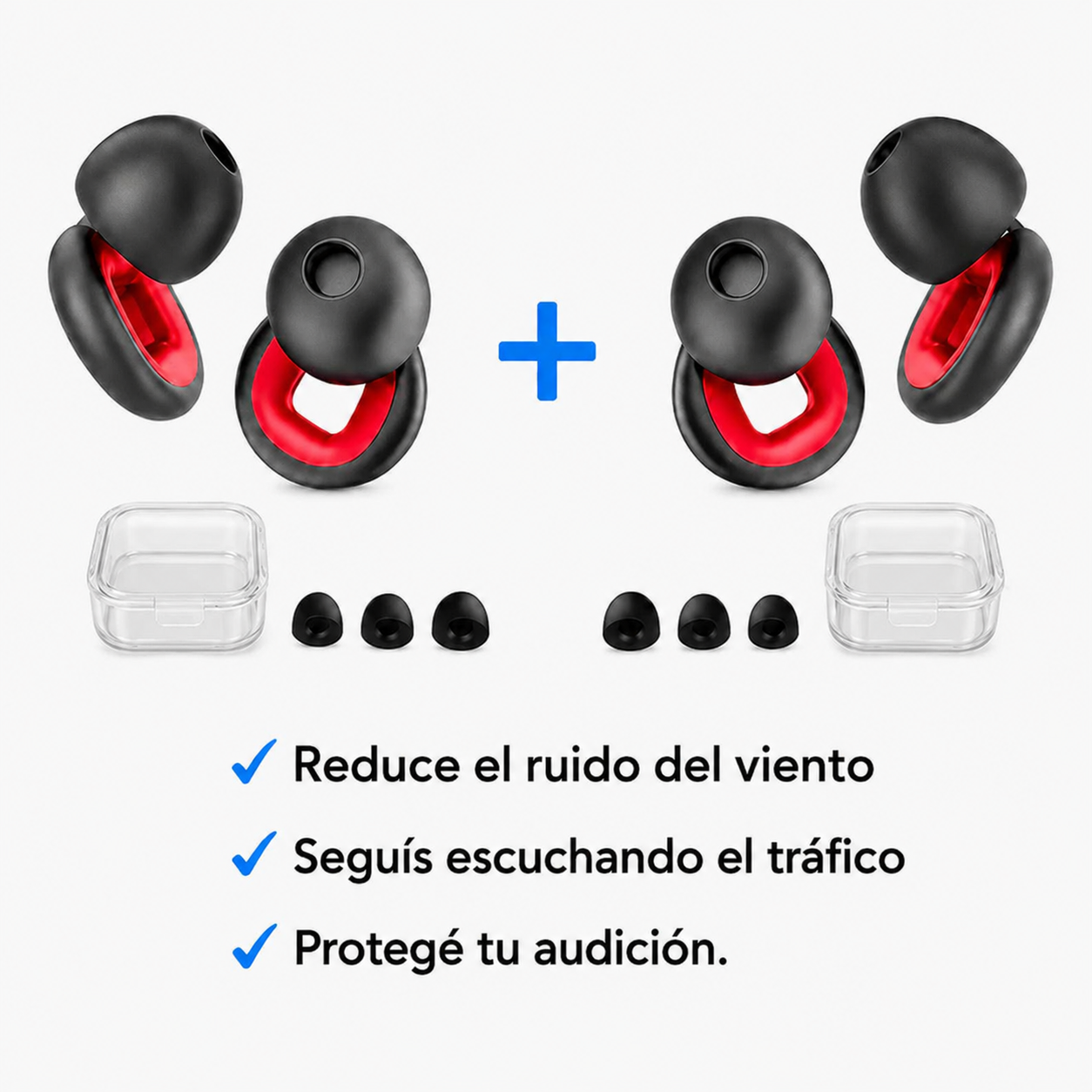 2X1 - Chau ruido de viento, protegé tu audicion